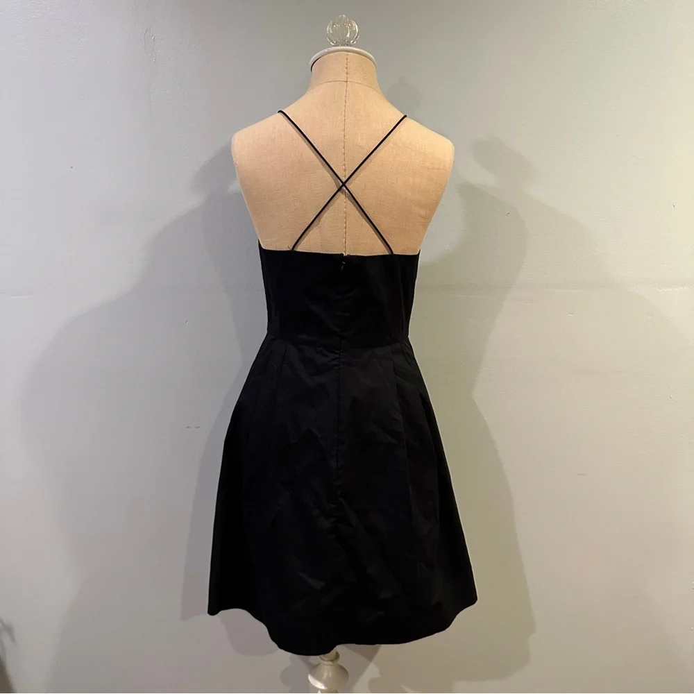 Kate Spade Saturday Black High Neck Sleeveless Dress - Picture 4 of 5
